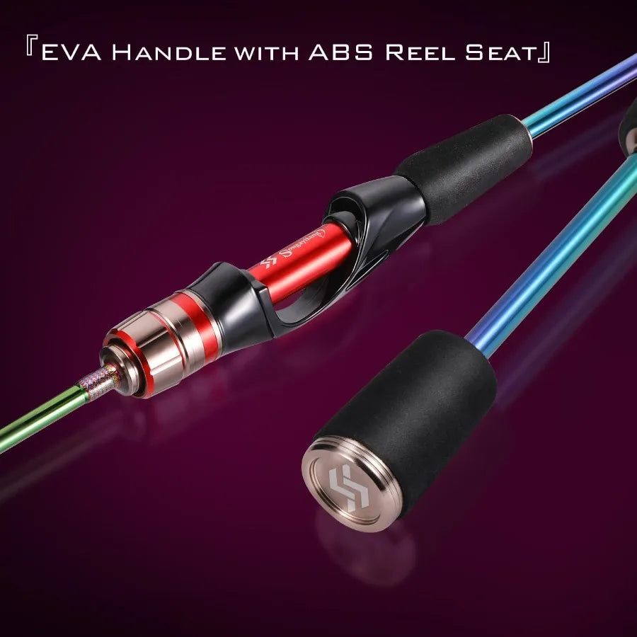 Ultralight Graphite Spin Rod &Reel Combo Precision Casting, Light Tackle Applications 2Piece Design