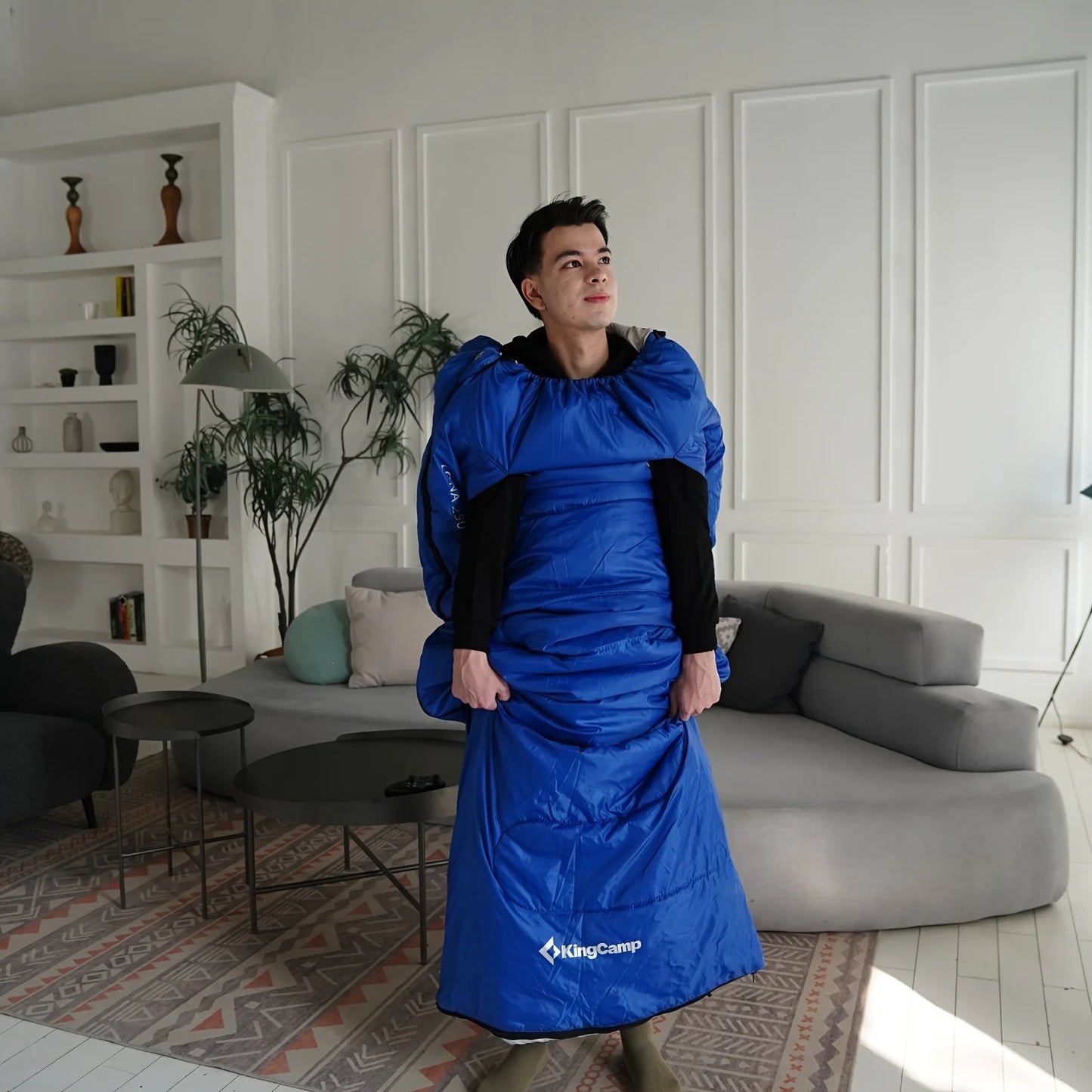 KingCamp Ultralight Sleeping Bag - Envelope Great For 3 Season Traveling, Camping, Hiking