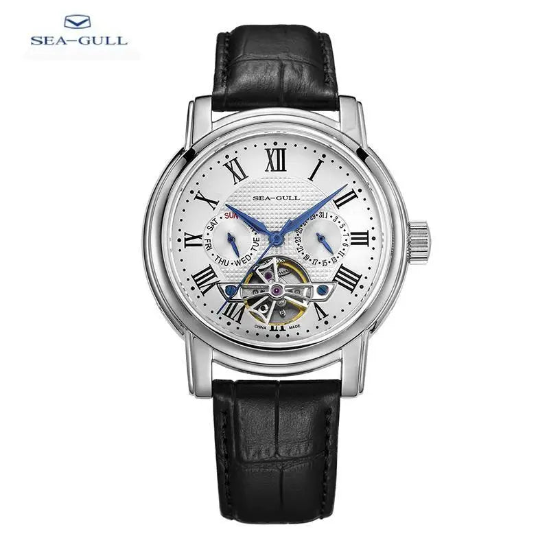 SEAGULL Luxury Watch  Waterproof  Date Stainless Steel Mechanical 2023 D819.622
