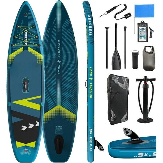 11‘ x 33" / 12’×35" Inflatable Stand Up Paddle Board - Premium SUP Board Kit - Ultra StableAdults