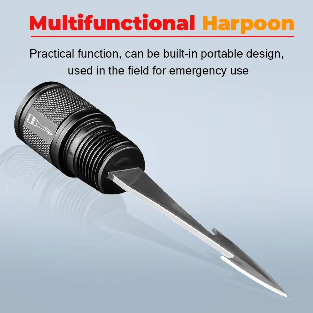 Multi Mountaineering Stick with Camouflage Backpack T-shaped Retractable Folding Stick Climbing Tool