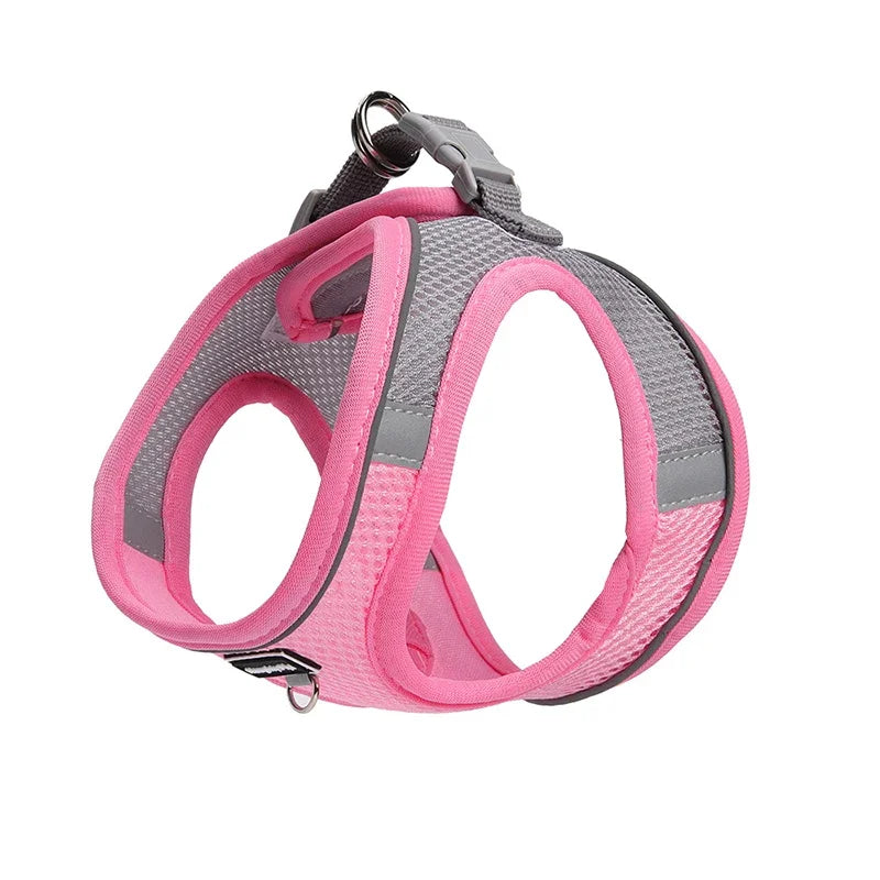 Small Dogs Adjustable Puppy Cat Harness Vest French Bulldog Chihuahua Pug Pet Outdoor Fun
