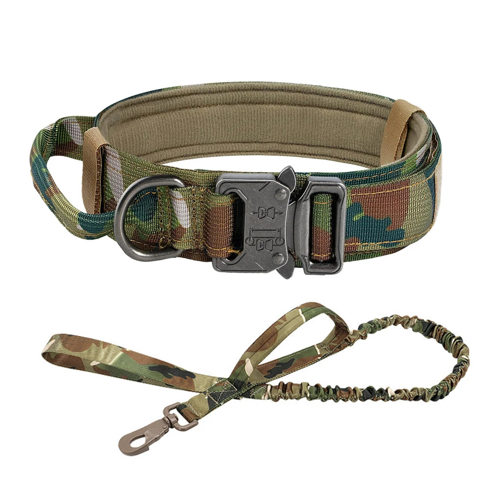 Dog Training,Adjustable,tactical Taining Pet Lead Collar Small /Big dogs