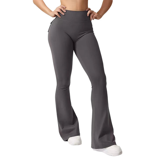 Women s High Waist Yoga Leggings, Pockets Tummy Control Workout Running Stretchy Booty Leggings