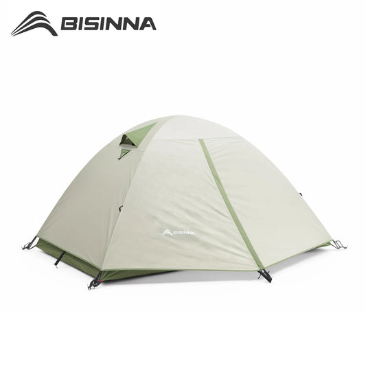 Light Camping Tent 2 Person Double Layer Waterproof Portable Easy to Set up Tent for Hiking