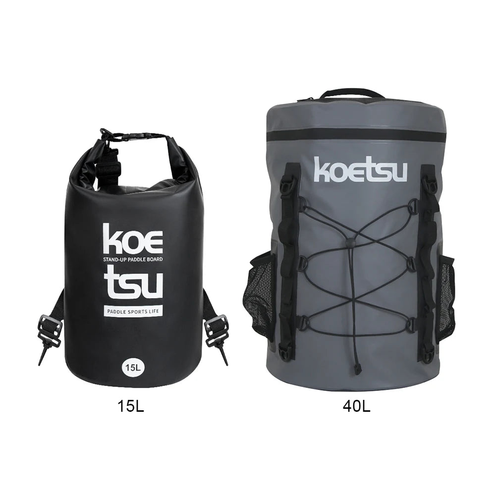 15/40L Waterproof Paddle Board Deck Bag Large Capacit, Surfboard Kayak Boat Canoe
