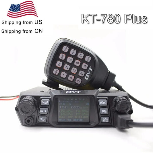 KT-780PLUS Mobile Radio VHF 136-174MHz or UHF 400-480MHz 100W /75W Walkie Talkie ,Transceiver