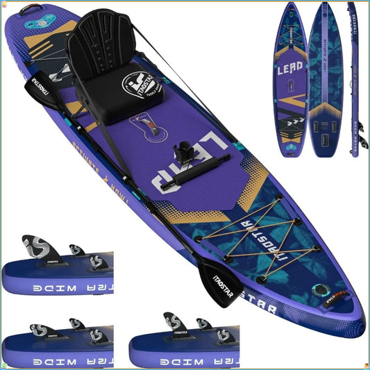 Ultra Stable Inflatable Paddle Board 11x33" Premium SUP for Adults Youth Beginners