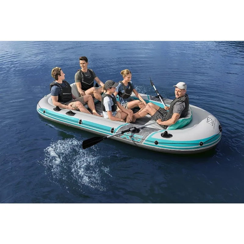 Hydro-Force Inflatable Raft Set;Inflatable Boat, Kids and Adults | Great for Ponds, Lakes, Rivers
