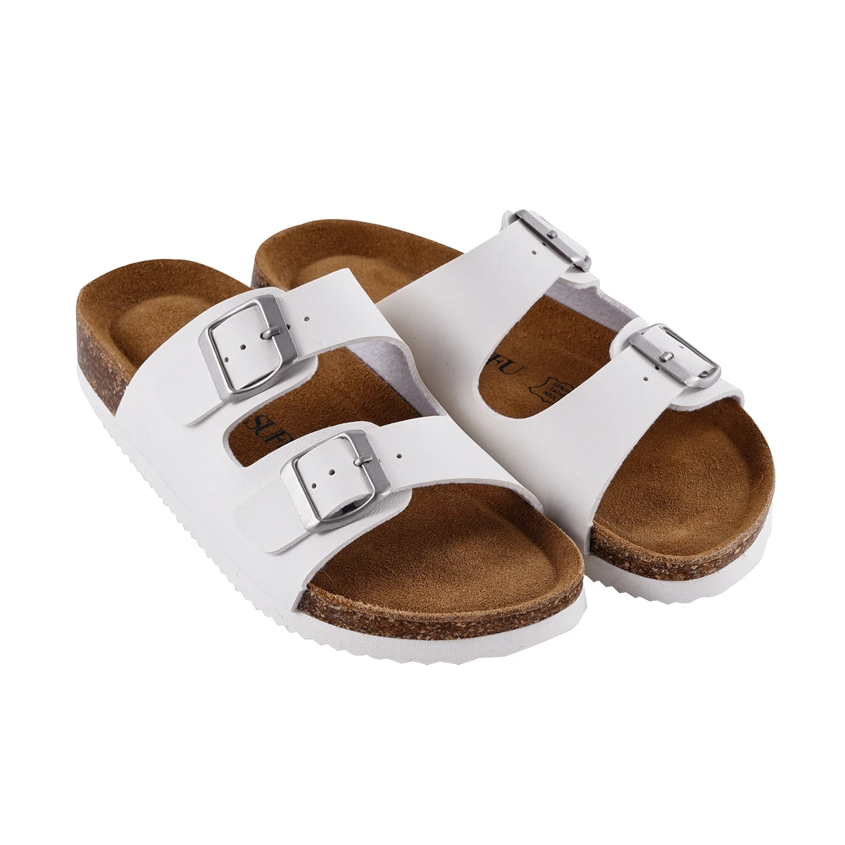 Leather Birkenstocks Cork Flip-flops, women Muller Slippers Fashion Casual Beach Sandals