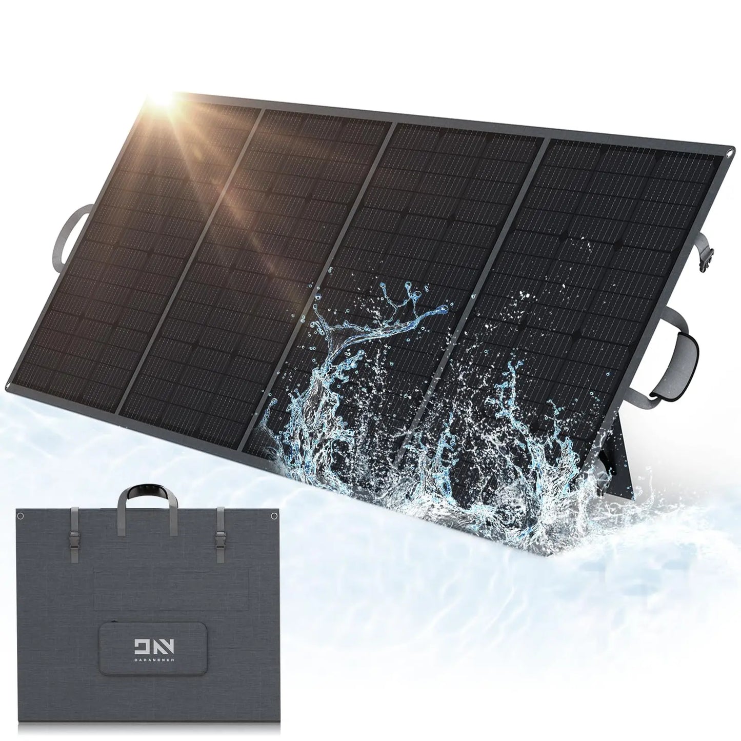 Portable Power 2000W/2073Wh Wireless Charge,ifepo4 Battery, Generator300W Solar Panel for RV/Outdoor