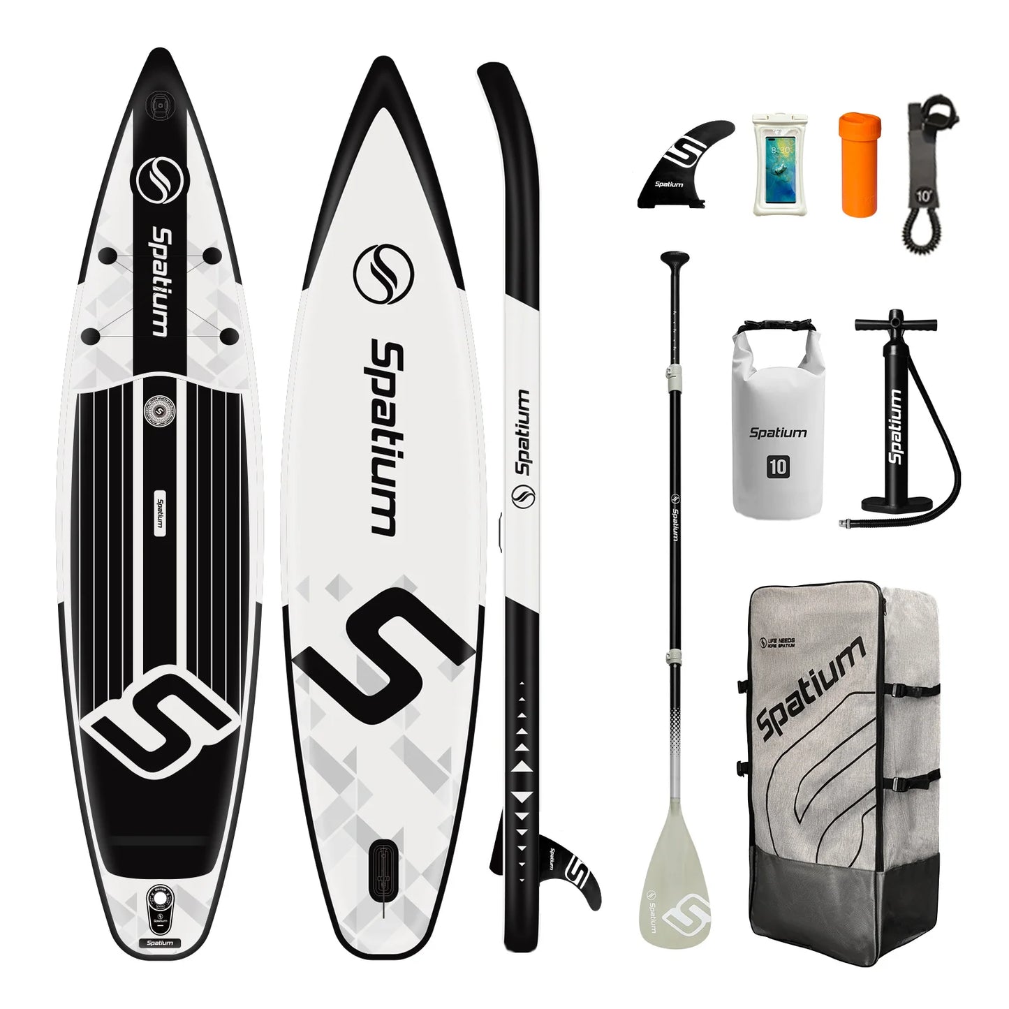 Inflatable Stand Up Paddle Board,Accessories, Anti-Slip EVA Deck, 11’5’’ Adults
