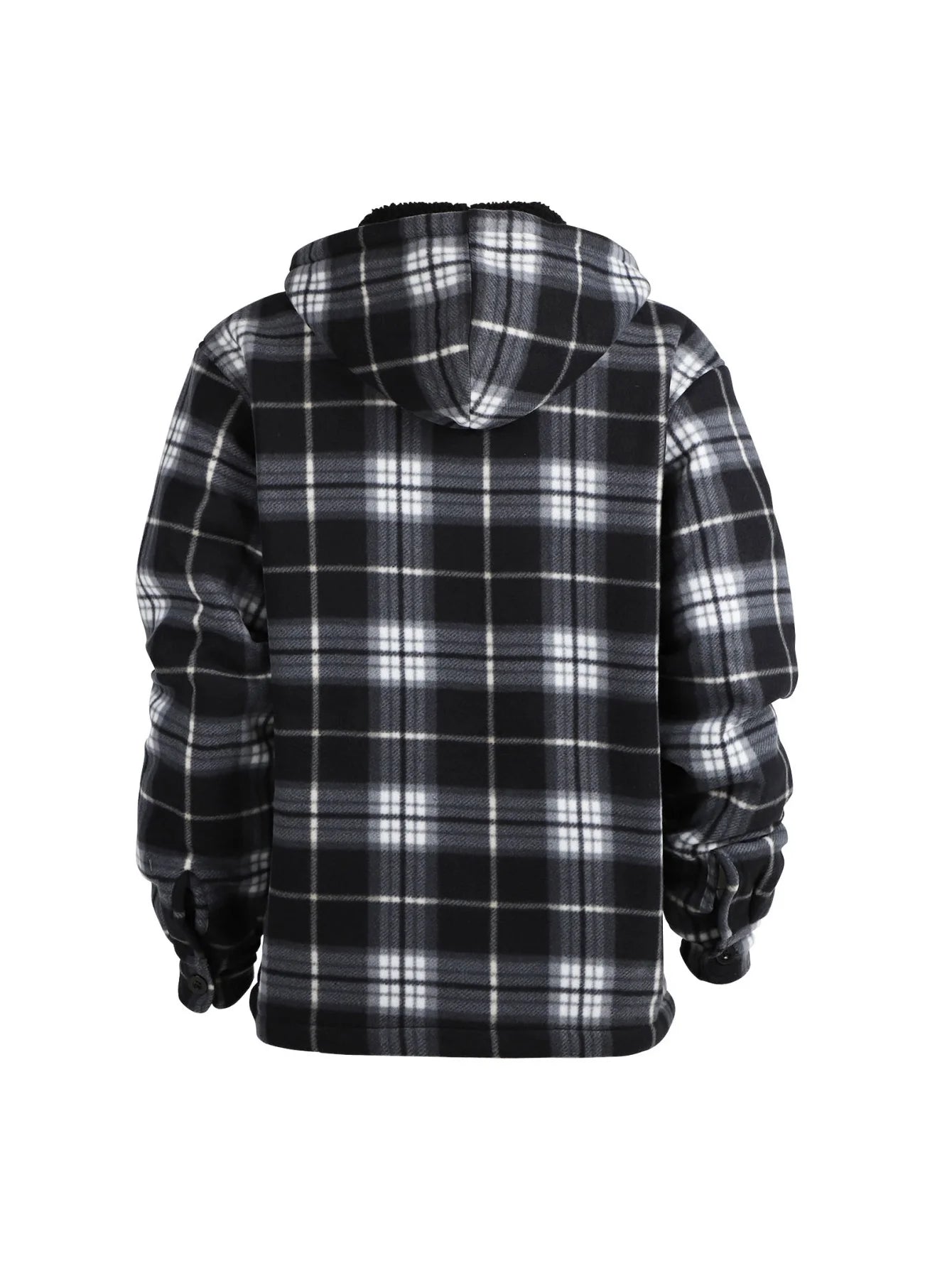 Men's high-end fashionable casual windproof and warm hooded winter jacket