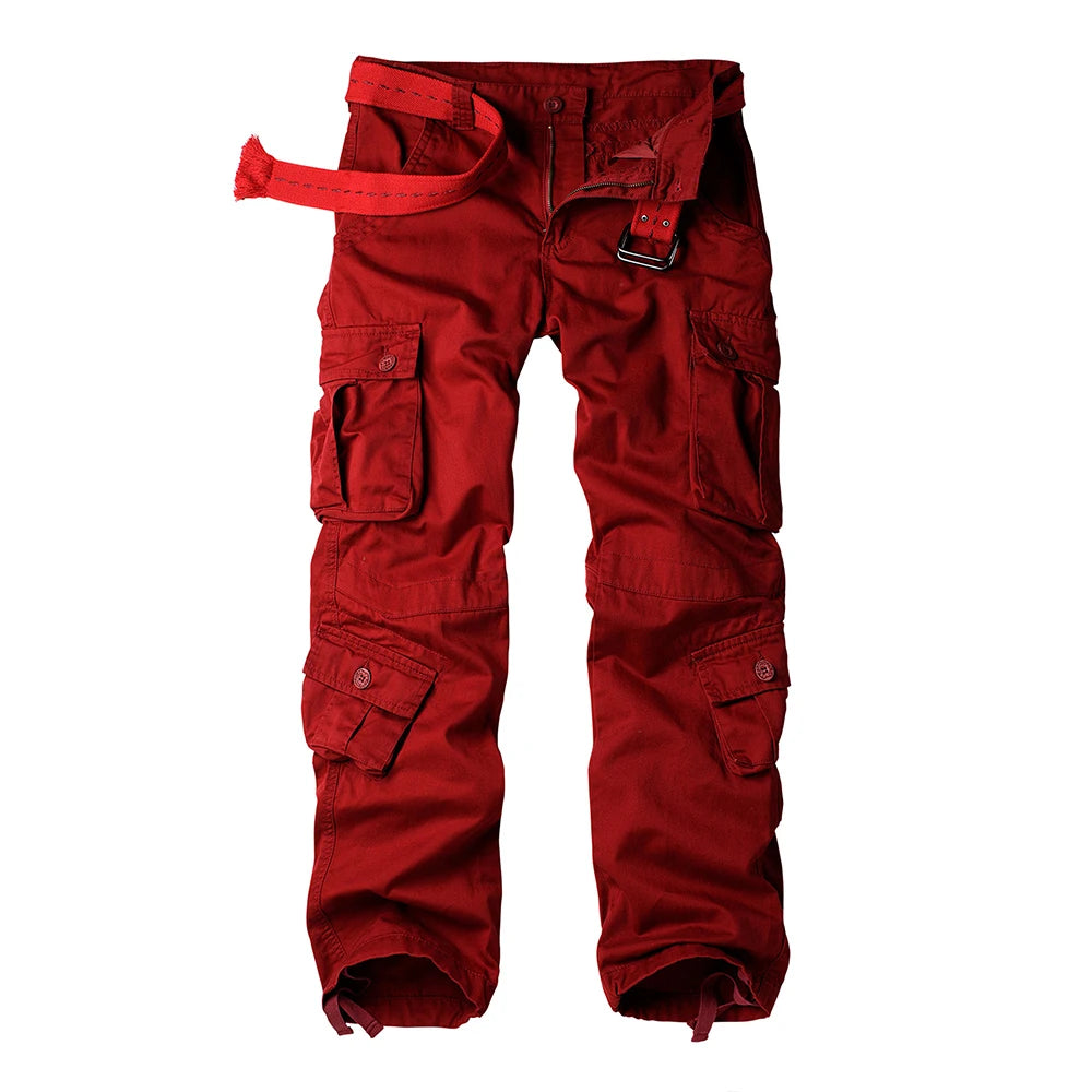 Tactical Camouflage Joggers Outdoor Ripstop Pants Men's Loose Sports Wear-resistant Overalls For