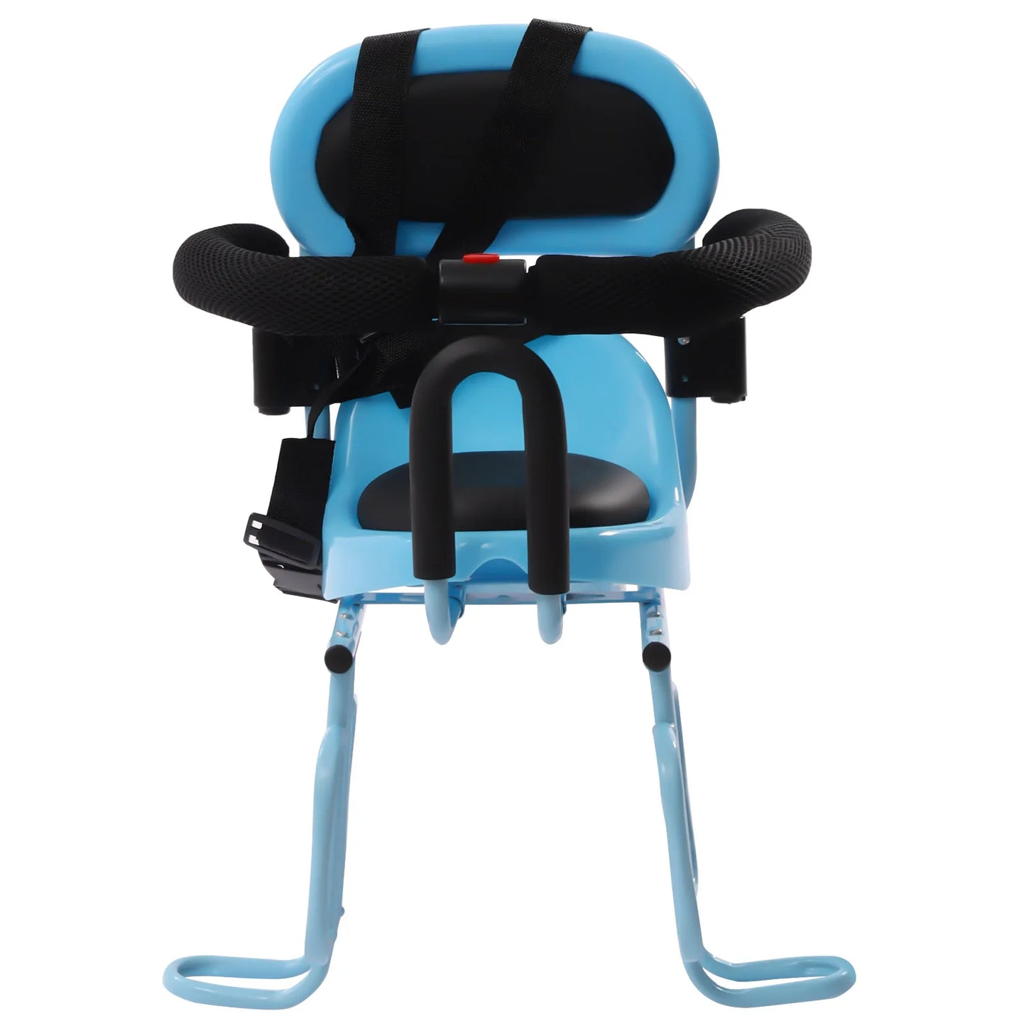 Rear Child Bike Seat Safety, Ages 6 Months - 6 Years Old Universal, Back Fenced Seat Red/Blue