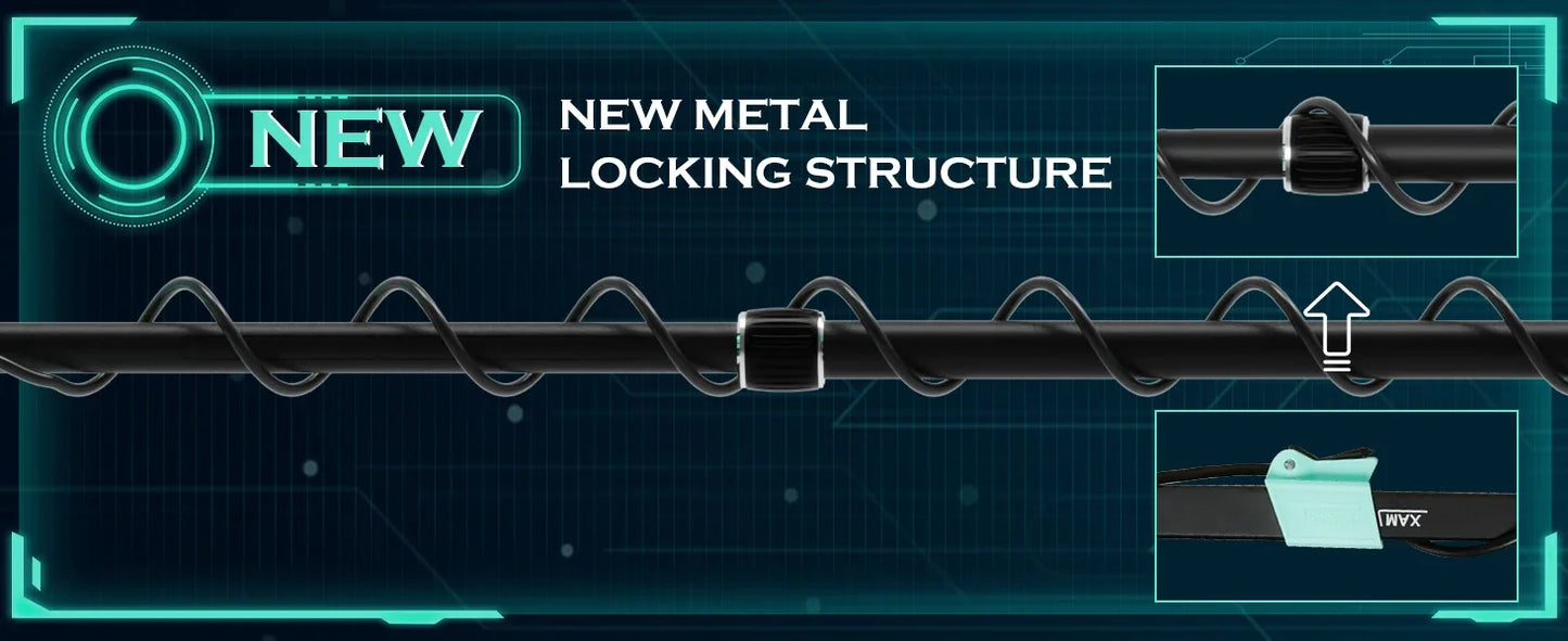 2024 Underground Metal Detector Gold Search Target ID Max Depth PinPointer Waterprf, Locate Model