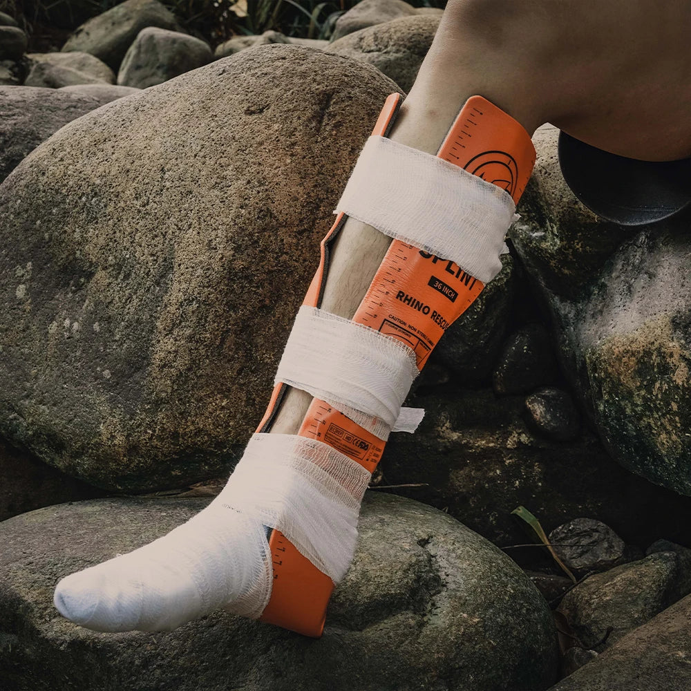 RHINO RESCUE 18/36 Inch Splint - Lightweight Reusable, First Aid For Bone Fracture Treatment