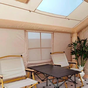 6-8 People Inflatable Tent/house, waterproof,4 season Blow up, Camping,Glamping Easy Setup