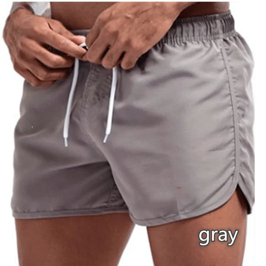 2025 New Summer Men's Brand Beachwear Sexy Swim Trunks Low Waist Breathable Beach Wear Surf