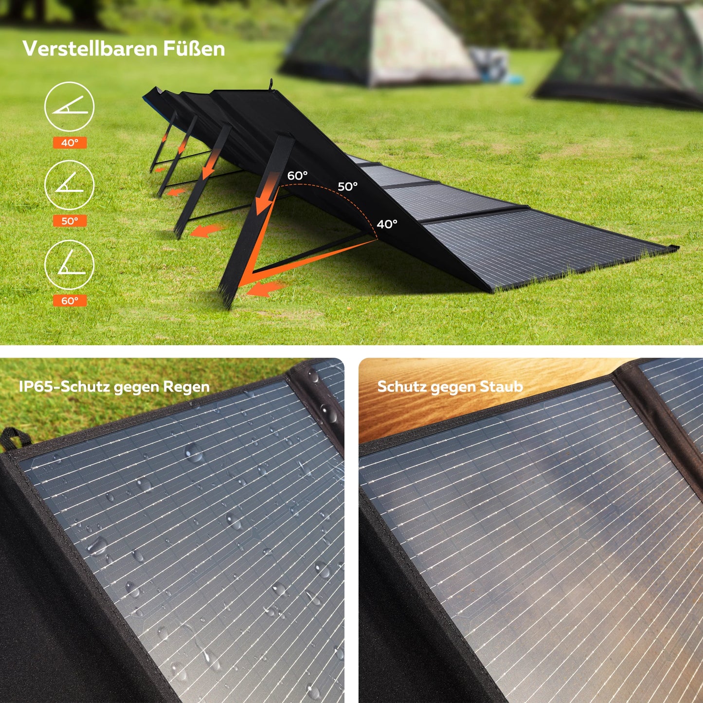 400W / 200W / 100W / 54W / 36W / 21W Solar Charger,Portable Waterproof Fold Solar Panel Camping RV