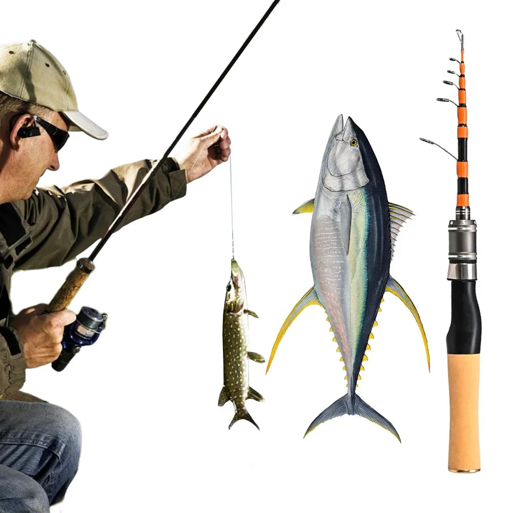 Spinning Rod Telescopic, Carp Rod, Accessories ishing kit Fly tying Lead Bfs