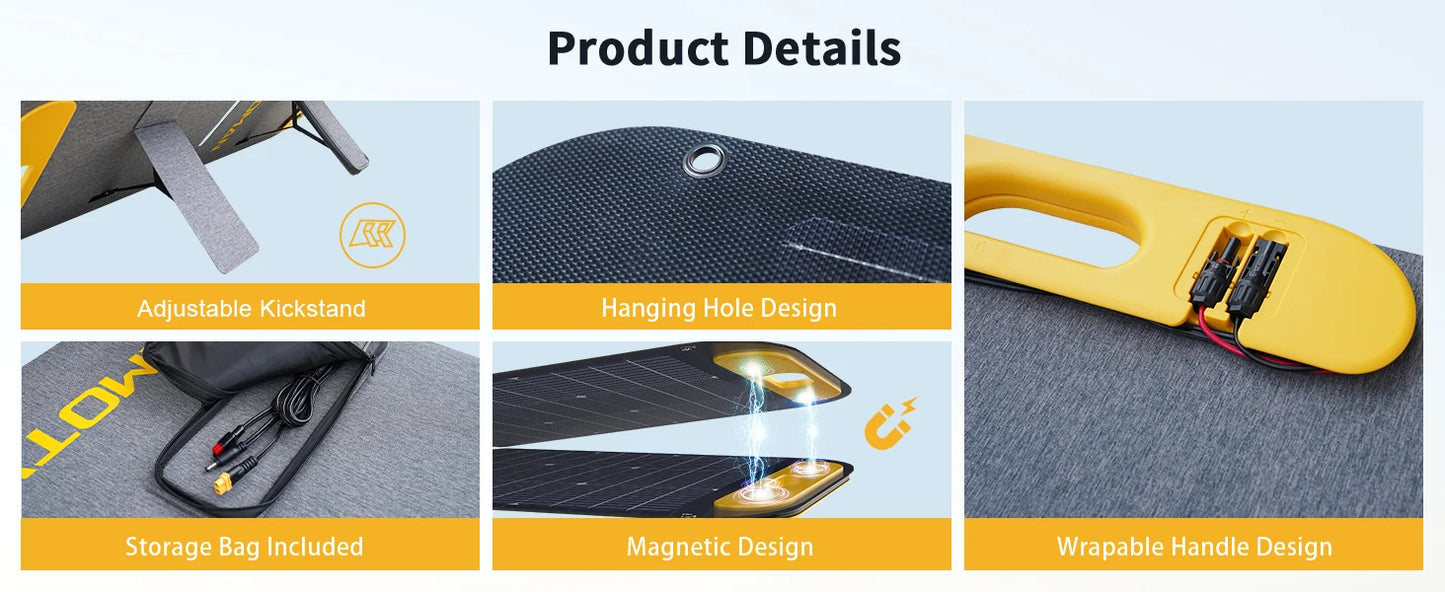 600X with 110W Solar Panel included,600W 299Wh LiFePO4 Solar Charger