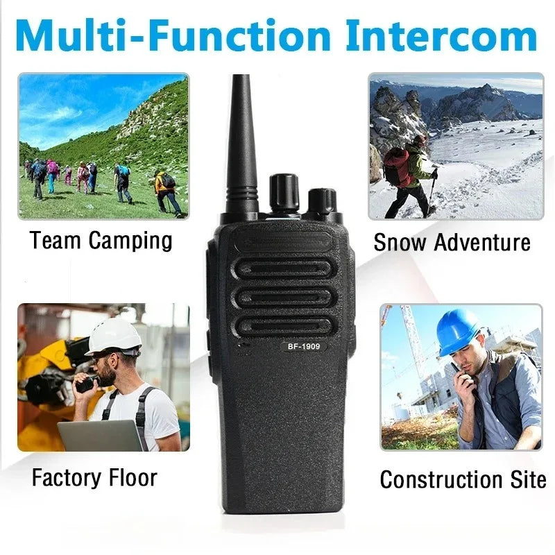 3800mAh 5W High Power Walkie Long Range FM Two Way Radio Type C charging, Upgrade BF888S UV-5R  UV82