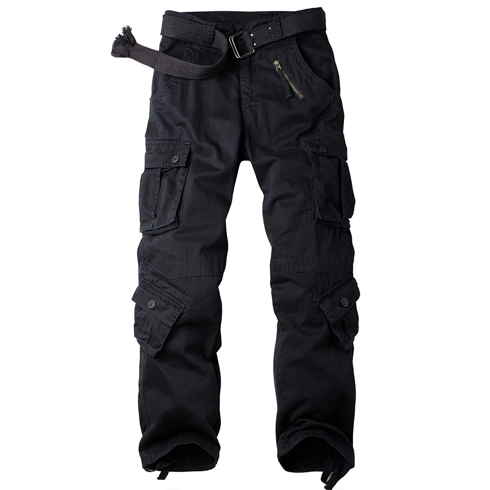 Tactical Camouflage Joggers Outdoor Ripstop Pants Men's Loose Sports Wear-resistant Overalls For