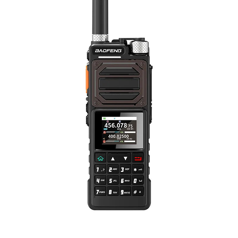 10W Tri-Power Handheld Ham Radio GPS, UHF VHF MW FM Air NOAA Multi-Band Receiver, 5200mAh Battery