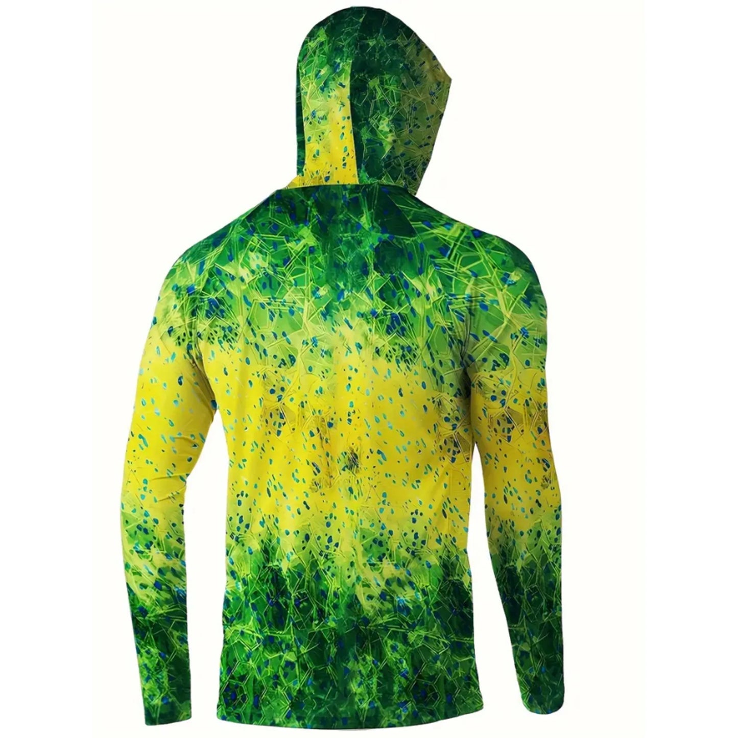 Fishing Hoodie Sailing Shirt Men Long Sleeve Sun Protection Hunting Fish Gear