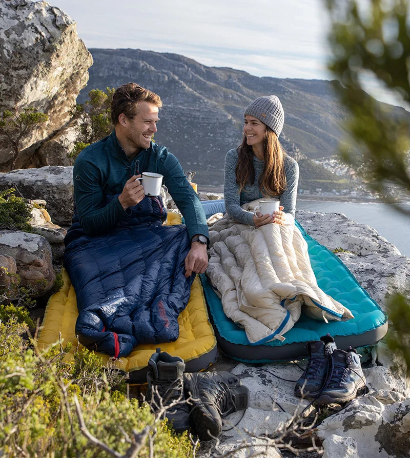 Goose Down Sleeping Bag Camping Ultralight Winter Waterproof