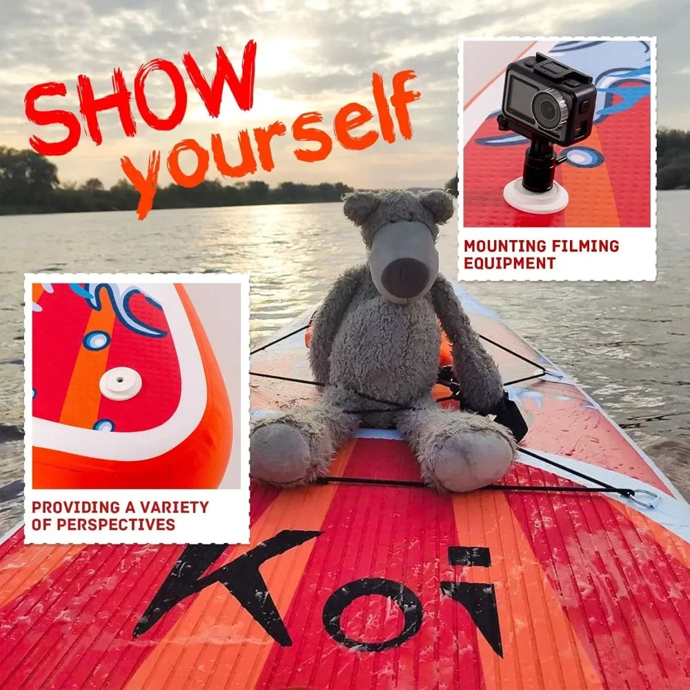 Inflatable Paddle Board Stand Up, Adults SUP, Premium Accessories Pump, Adjustable Paddle