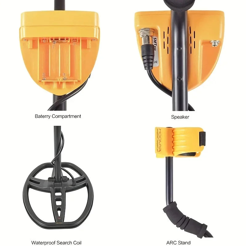 MD-6350 Underground Metal Detector Gold Digger Treasure Hunter MD6350 Professional Detecting Equipment two year warranty