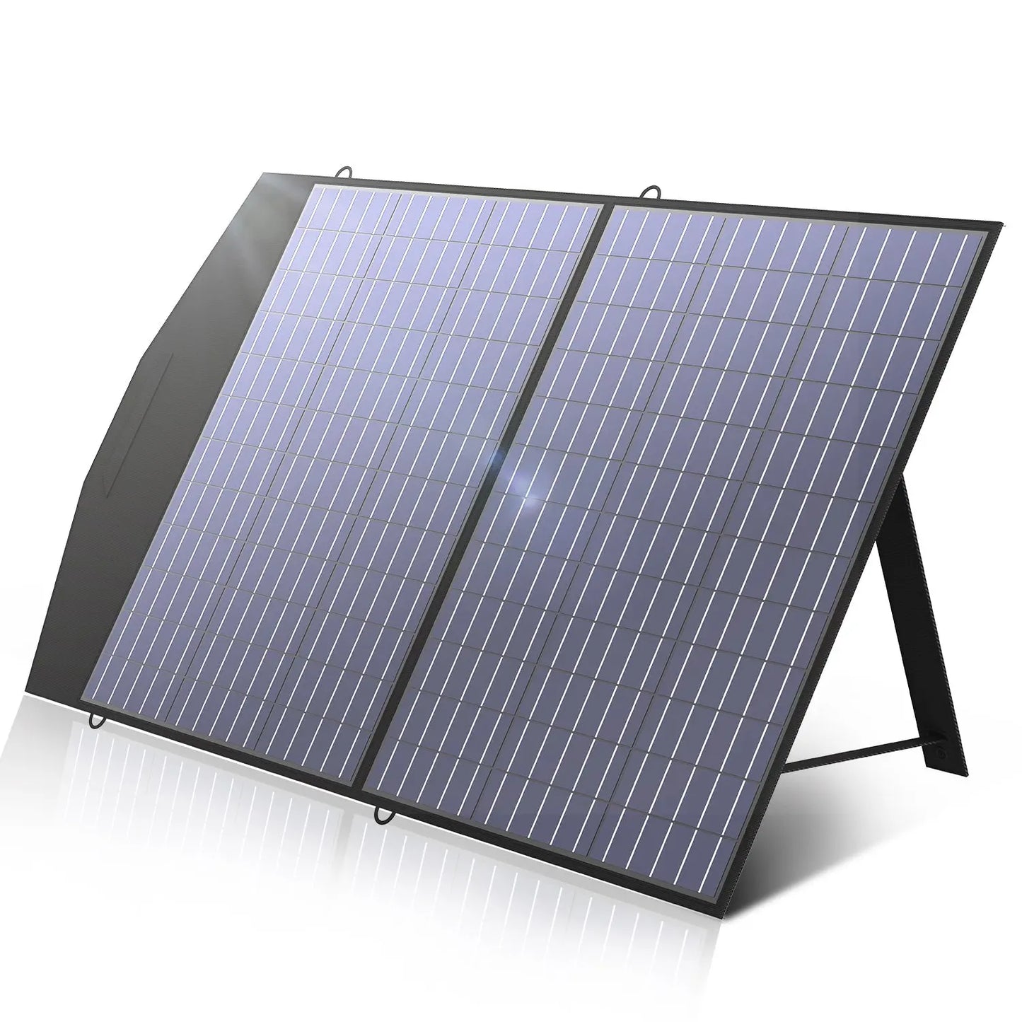 Portable Power Station, Solar panel 100W , 600W 299Wh LiFePO4 Solar Gen. UPS Battery Backup MPPT,RV