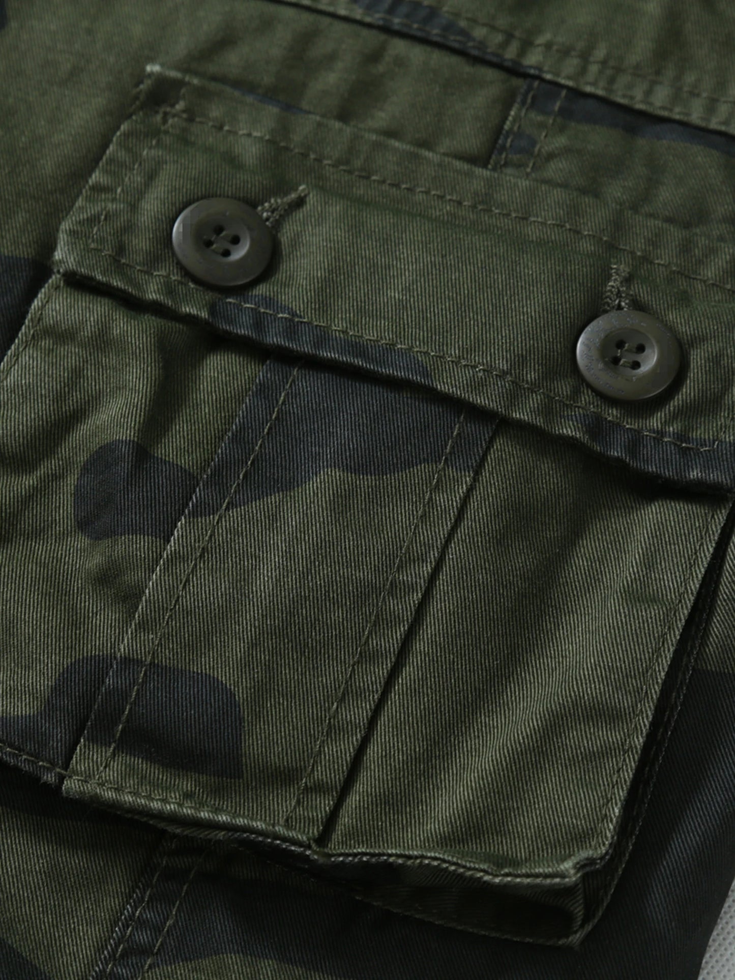 Men's Hiking Pants, Outdoor Ripstop Wild Cargo Multi-Pocket Camo Pants, Casual (No Belt)