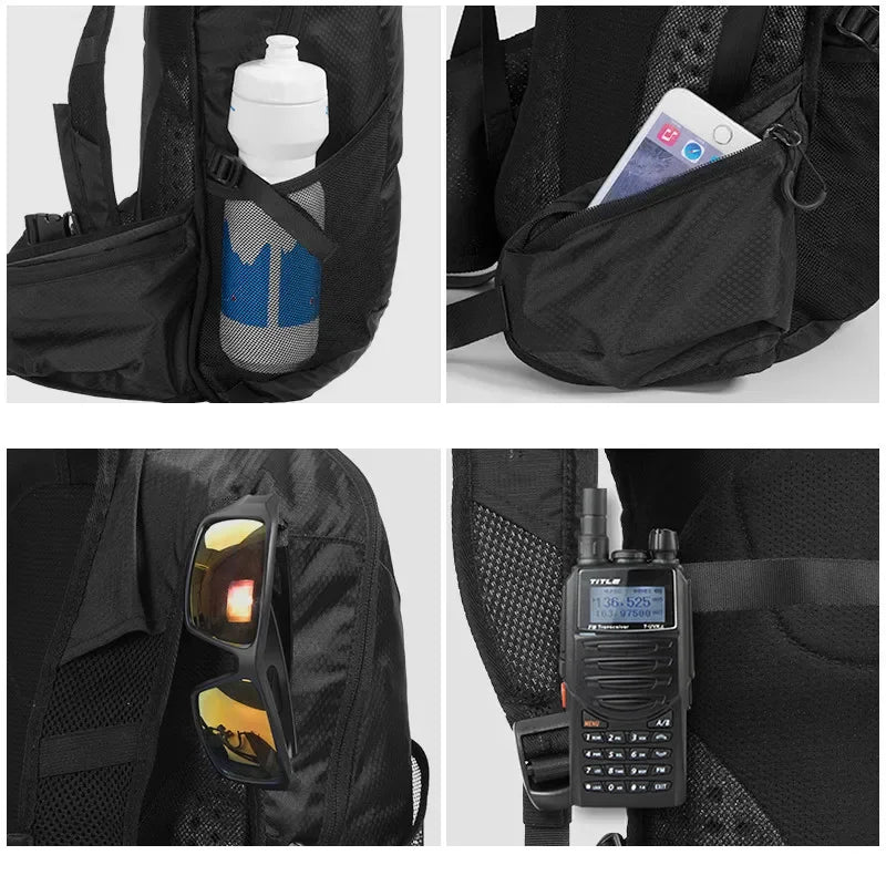 ROCKBROS Hiking Bags Cycling Backpack,Rainproof Camping,Traveling Breathable High Capacity