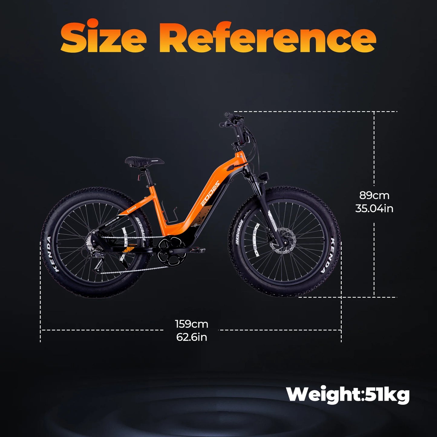 750W off-road E-bike 52V 17Ah 26 inch 4.0 fat tire, USB port, Bluetooth APP LCD screen 9-speed