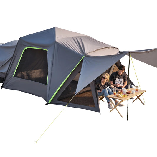 SUV Tent, Camping Waterproof PU2000mm Spacious Double Layer Design , Shade Awning , Mesh Windows