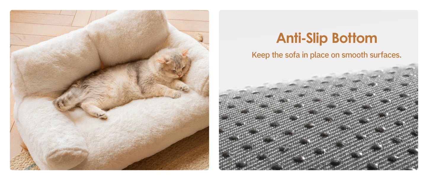 Pet Couch Bed 26×19×13 Inch WashableBeds for Medium Small dogs