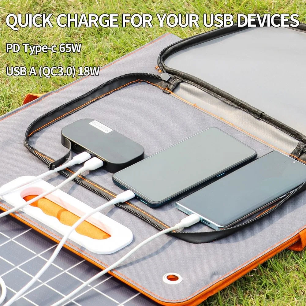 200W Peak Power Station, CPAP Battery 166Wh 45000mAh 60W 18V Portable Solar Panel,Foldable