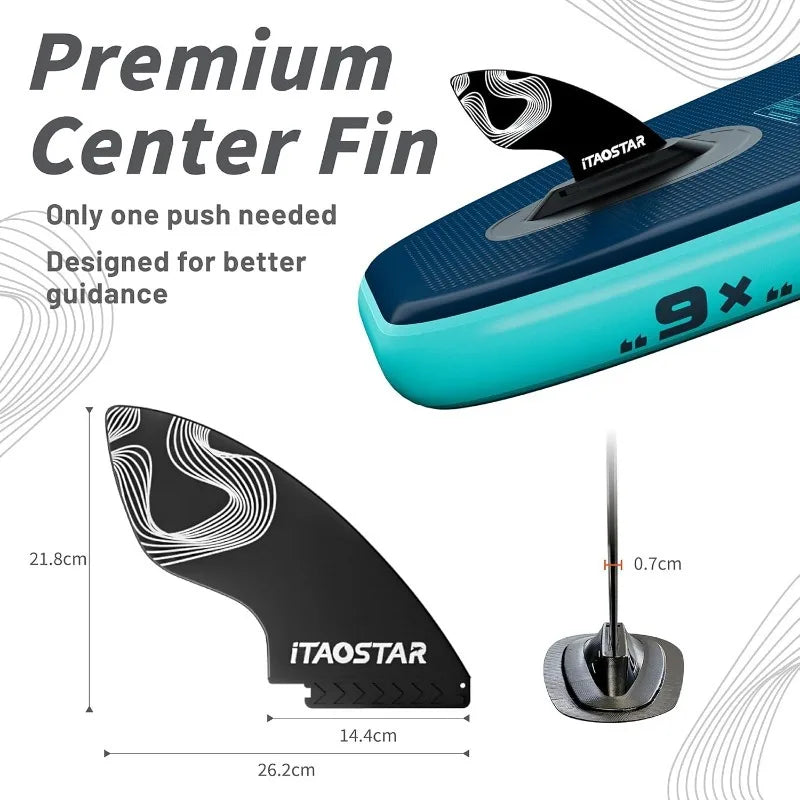 11‘ x 33" / 12’×35" Inflatable Stand Up Paddle Board - Premium SUP Board Kit - Ultra StableAdults