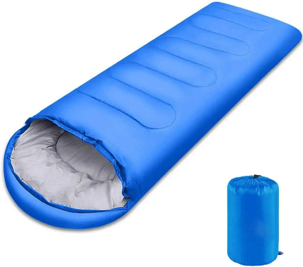 Envelope with Cap Sleeping Bag, Spring-Autumn Outdoor Single Sleeping Bag 210*75CM 5-20 Degree