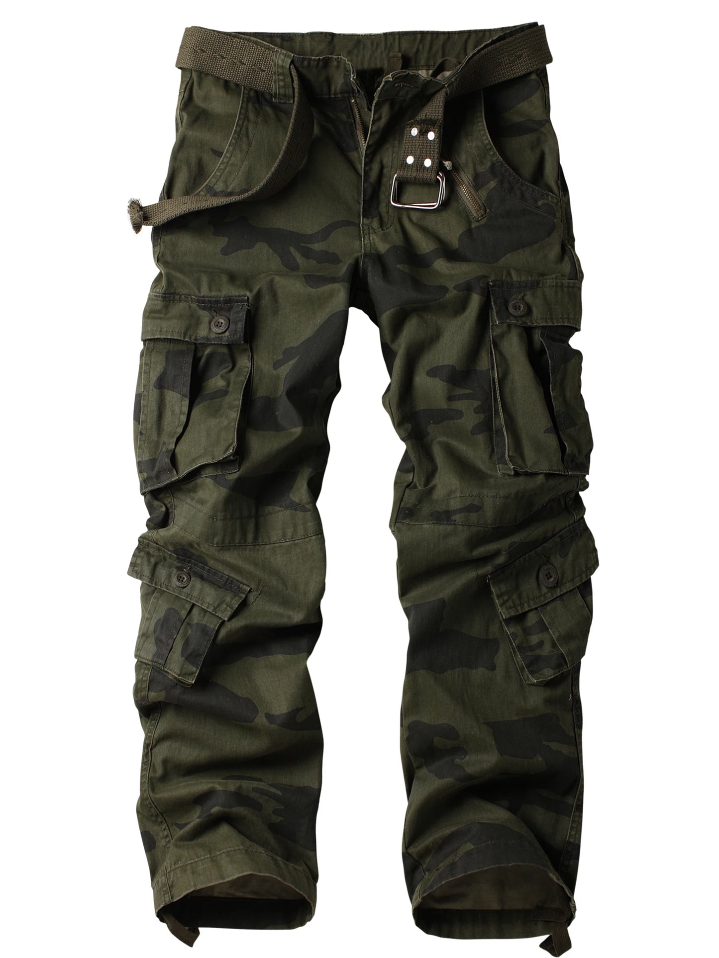 Tactical Camouflage Joggers Outdoor Ripstop Pants Men's Loose Sports Wear-resistant Overalls For