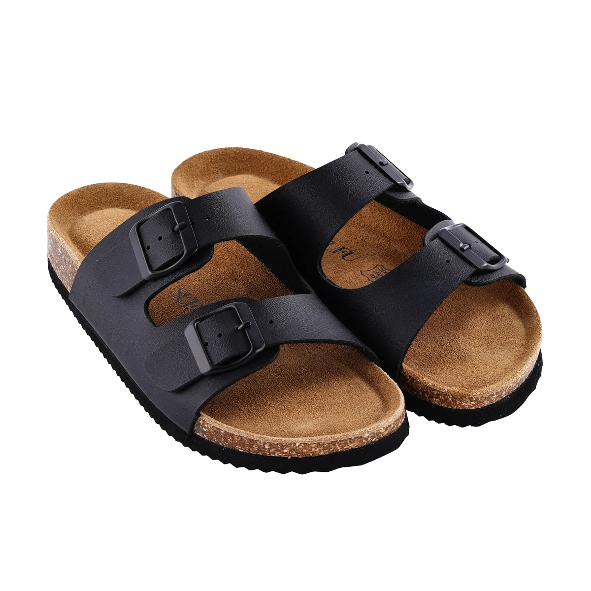 Leather Birkenstocks Cork Flip-flops, women Muller Slippers Fashion Casual Beach Sandals
