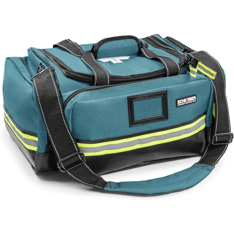 Fully-Stocked First Responder Professional Advanced EMT,EMS Trauma Kit HSA,FSA Approved ,Reflect bag