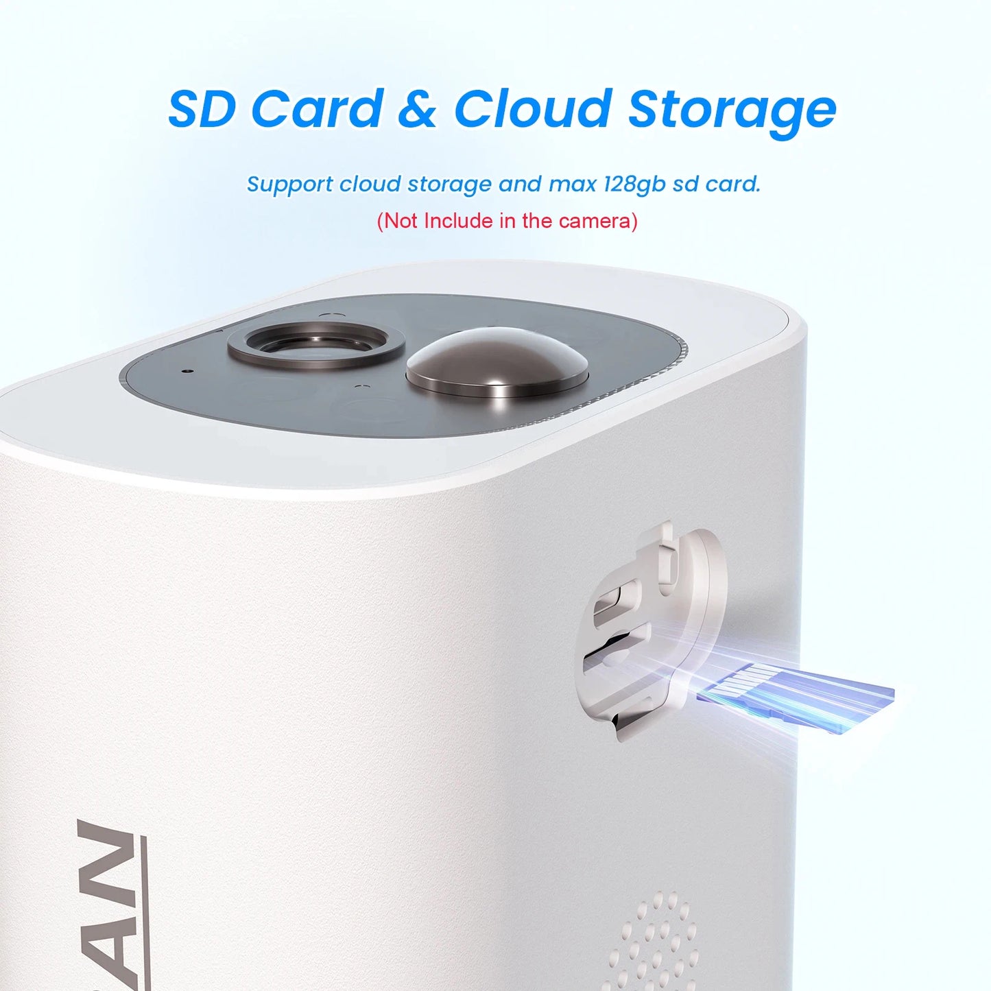 2/3/4 PCS Wireless WIFI Camera 2.4G 3MP Battery Solar SecurityFlood Color Night Vision Local Alarm