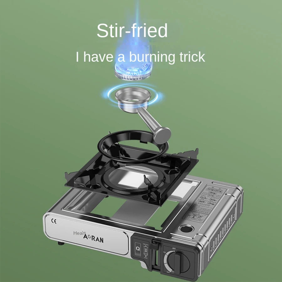 Card Stove Camping Gas 2900W High Power Portable Card Picnic Home Camping Equipment