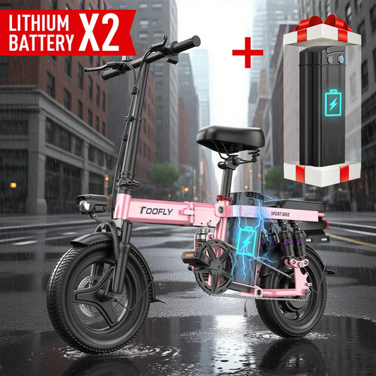 Electric Bike Bicycle Exercise, Electric City Bike,TOOFLY Folding Ebike 250W