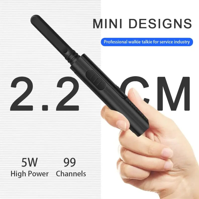 BF-T9 2.2CM Thin Walkie 400-470MHz Portable 2Way Radio BFT9 USB Charge CB Ham Radio Transceiver T9