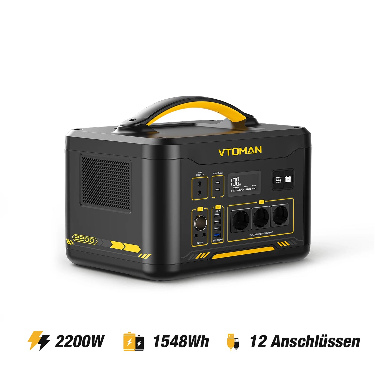 200 Portable Power Station 828/1548Wh LiFeP04 Battery Solar Generator Solar for Home Outdoor Camping
